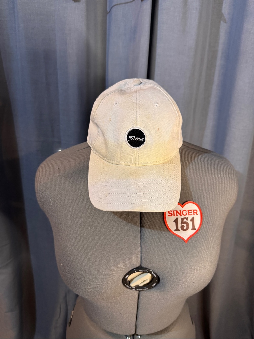 Titleist Light White Golf Cap
